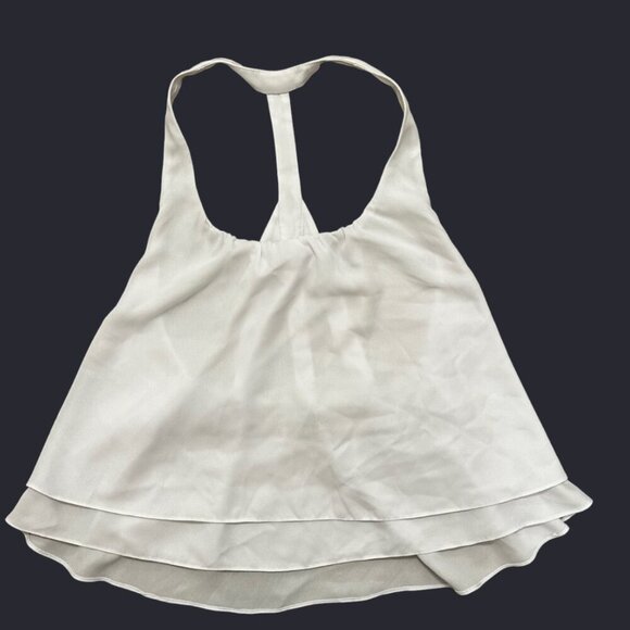 Show Me Your MuMu Light Lavender Chiffon Tank Top - Picture 2 of 3